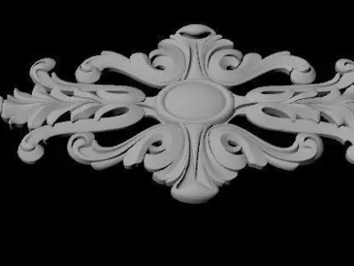 dekor ornament 3D model 35