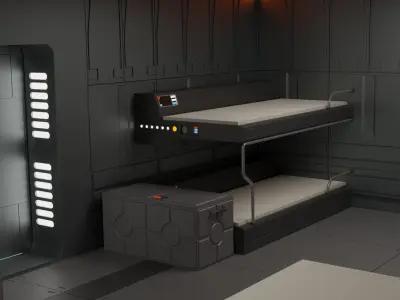 Imperial Housing A 3D model