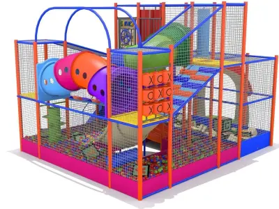 Indoor Playground 3D model