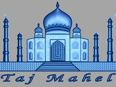 tajmohol design 52 3D model