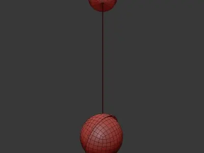 Chandelier Crescent Celling Lee Broom 3D model