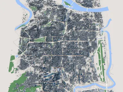 Taipei City Taiwan 3D model