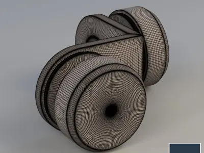 Bohle - 90 Degree Glass to Glass Fixed Bracket 3D model