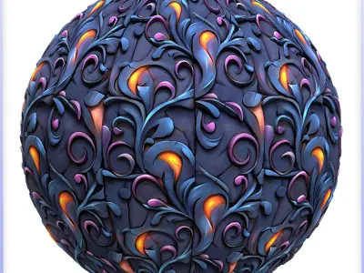 Stylized Ornaments Seamless Texture Texture