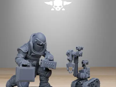GrimGuard Bomb Squad 3D print model