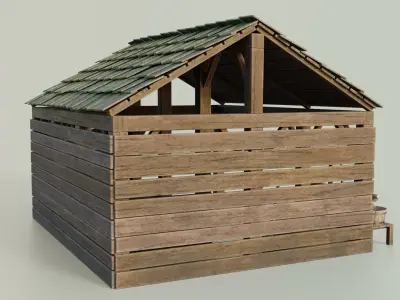Stable Low-poly 3D model