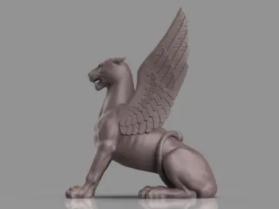 Griffon griffin 3D model