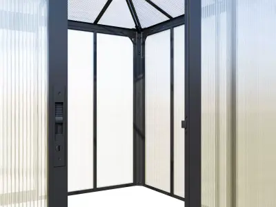 Ledro Palram gazebo 3D model