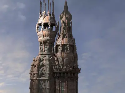 Basra Genies Watchtower  3D model