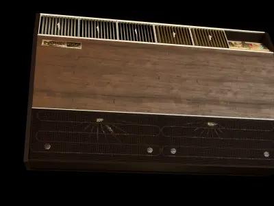 Vintage Floor Air Conditioner 3D model