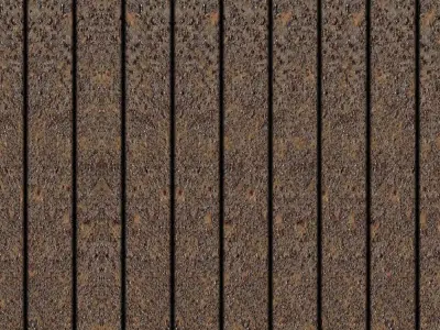 Weathered Steel Slats Wallpaper Texture Texture