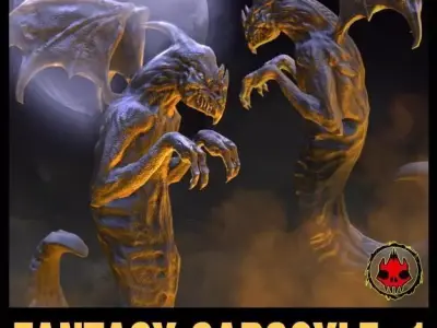 Dragon Gargoyle 3D model