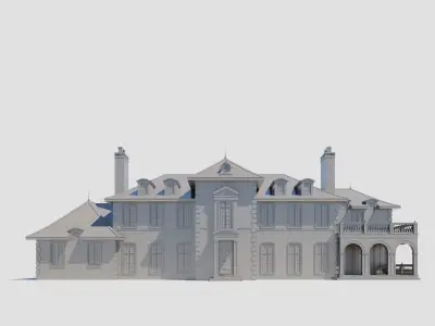 Build010 mansion 3D model