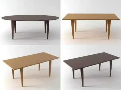 Cherner tables 3D model