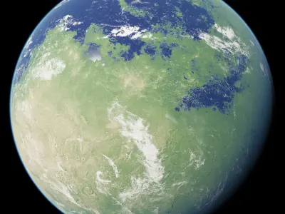 Planet Pha-ar 12K 3D model