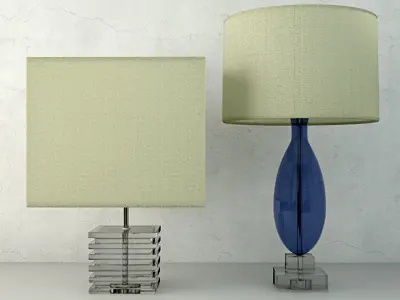 Table Lamps by ZARA HOME 1 3D model
