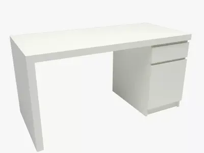 MALM Desk 3D model