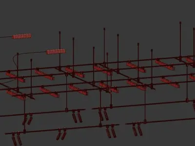 Track light Liberty line and Liberty spot T by Forstlight 3D model