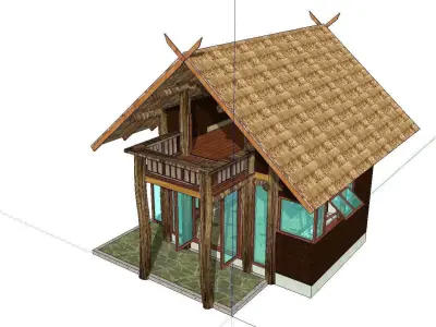 Creative Design-Holiday Cabin-0144 3D model