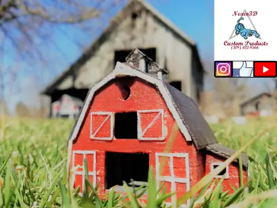 Mini Barn 3D print model