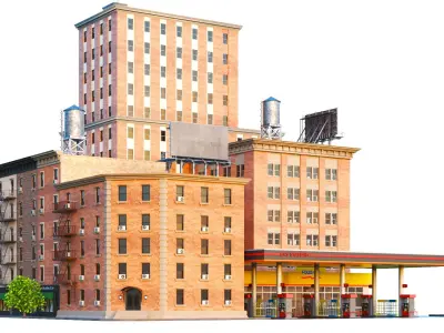  Detailed Brooklyn Building Block1 