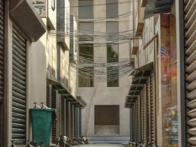Two Street Daz Environment Model 3D Model Pack