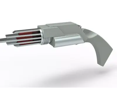 Eminian Sonic Disruptor from Star Trek The Original series 3D print model