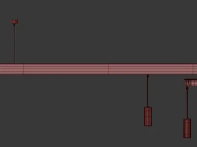 Fat Track Light by Forstlight 3D model