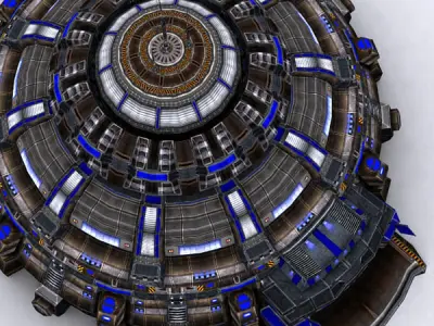 3DRT - Armory  Low-poly 3D model