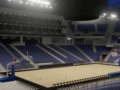 Wintrust Arena Chicago USA 3D model