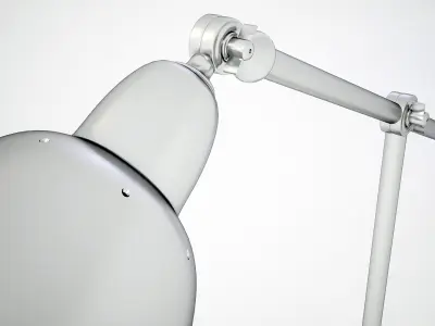 Desk Lamp With Bulb 3D model