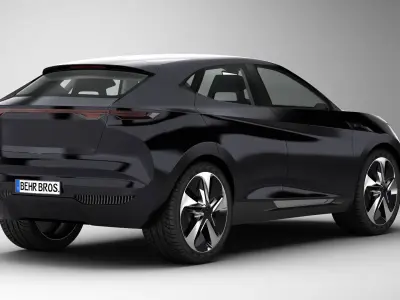  Generic Future EV SUV 