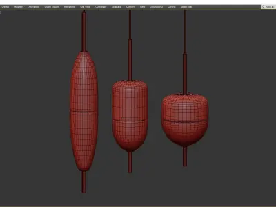 Nao Tamura Flow GOLD Low-poly 3D model
