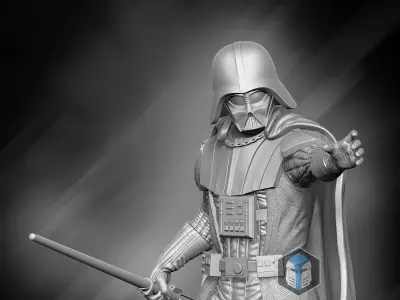 Darth Vader Figurine - Merciless 3D print model