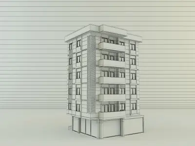 model houses 27 3D model