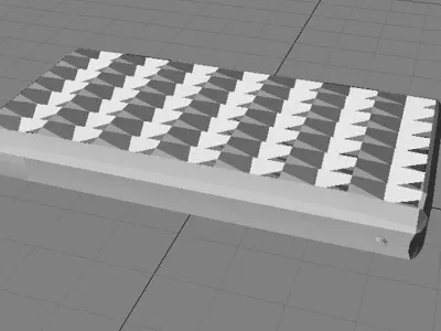 Bed - Airbed 3D model