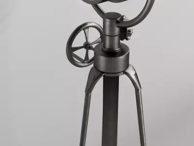 Industrial Lamp  Free 3D model