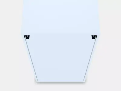BESTA Shelf unit with doors 10 Low-poly 3D model