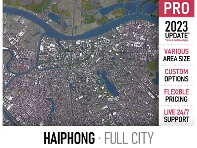 Haiphong Low-poly 3D model purchase