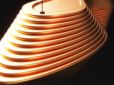 Modern Chandelier 3D model