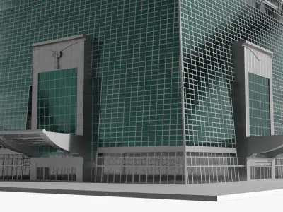  Modern High-Rise Office Structure 