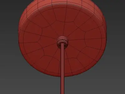 GLOBAL ball hanging from ceiling 3D model
