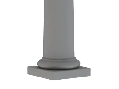 Tuscan Column 3D model
