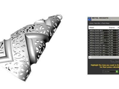 Half set 0016 3D print model