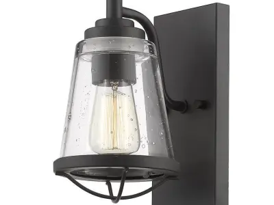 Camron Light Armed Sconce - 3 Colour 3D model