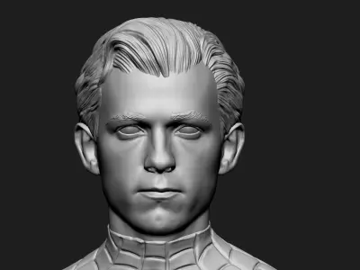 Tom Holland Spider-Man 3D print model 3D print model