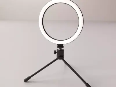Ring LED Light 3D model