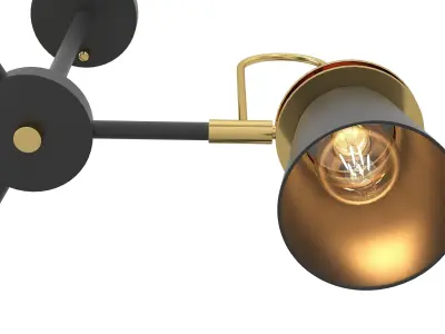 Pendant lamp REINAR A5 Low-poly 3D model