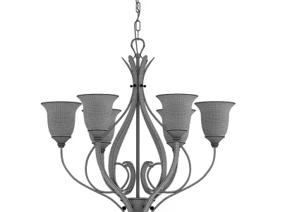 CAMBREE Chandelier 3D model