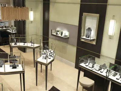 Jewelry Shop 3D model